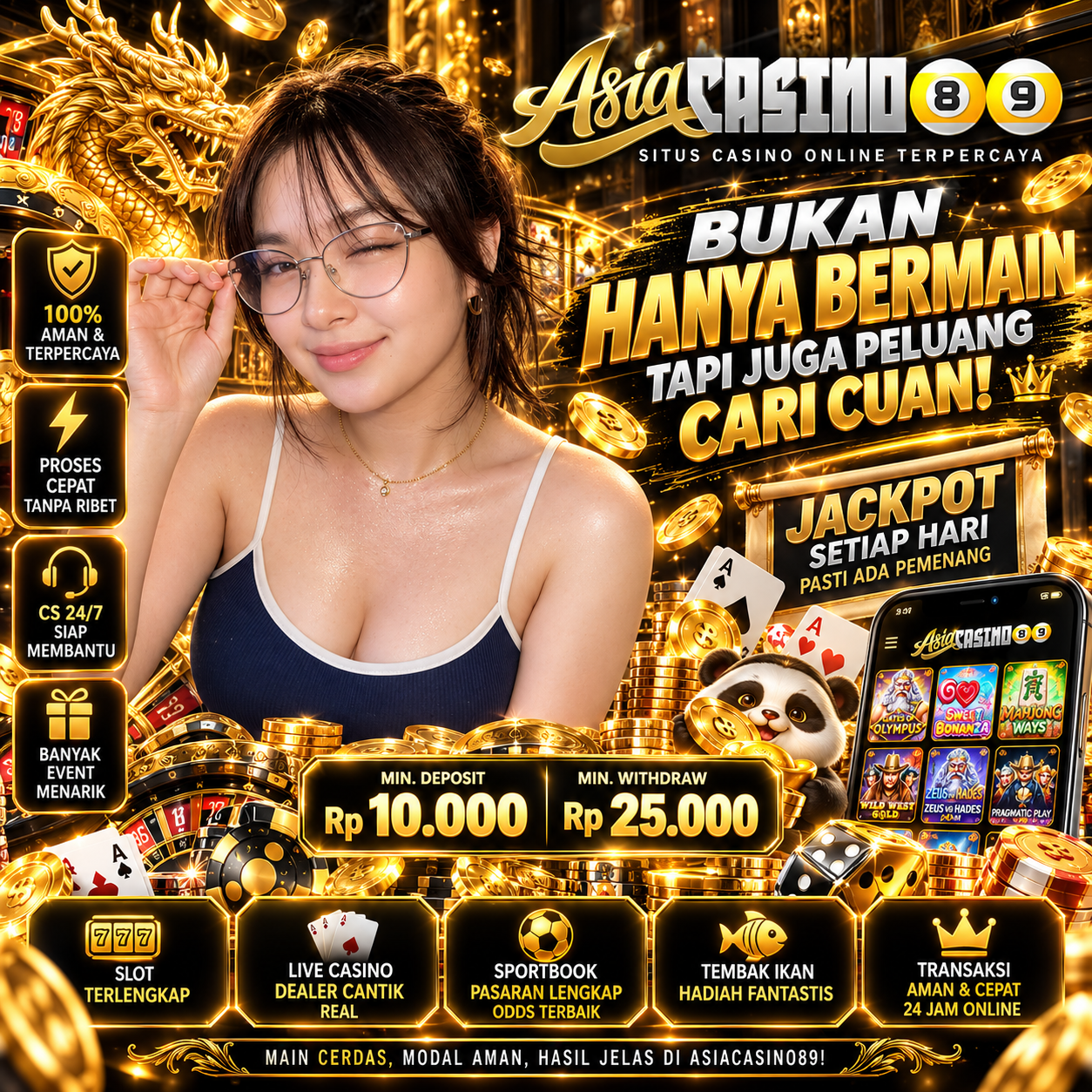 ASIACASINO89 >> Gerbang Kesuksesan, Cukup 1 Klik Ubah Hidupmu ASIACASINO89 >> Gerbang Kesuksesan, Cukup 1 Klik Ubah Hidupmu